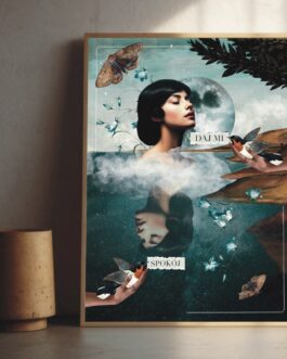 Kolaż cyfrowy „ Daj mi spokój”