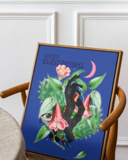 Kolaż „Keep Growing”