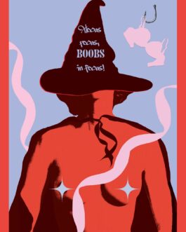 Plakat – hokus pokus, boobs in focus
