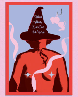 Plakat – hokus pokus, boobs in focus